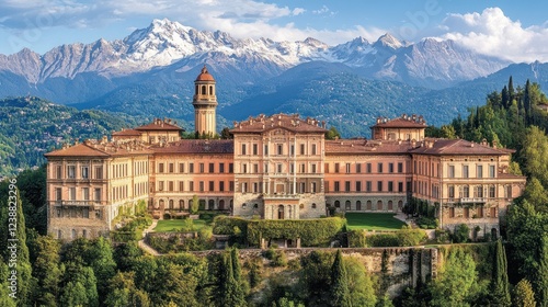 Majestic Italian Villa with Mountain View photo