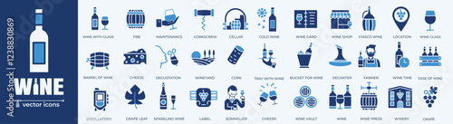 Head Hunting & HR Vector Icons Set. Professional HR icons depicting recruitment processes; perfect for corporate and agency use.