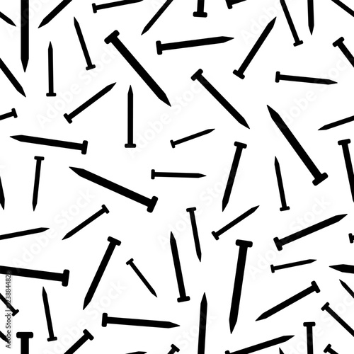 Nail texture background seamless pattern vector illustration graphic