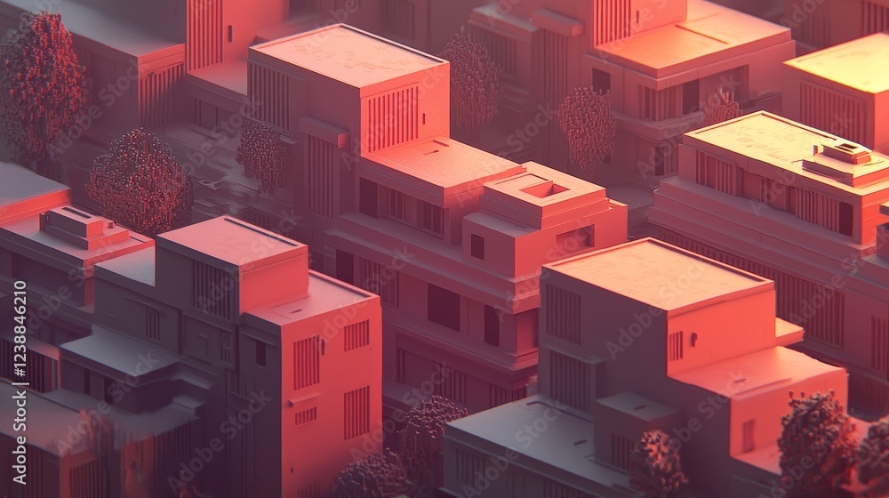 Abstract Electronic Circuits Inspired Architectural Landscape Design Abstract Electronic Circuits Inspired Architectural Landscape Design