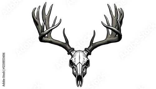 deer head vector