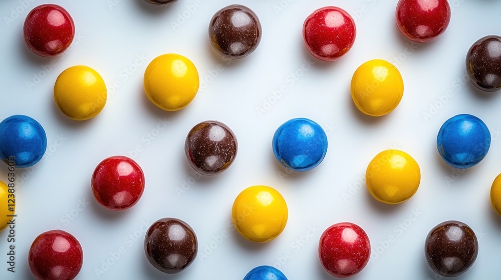 Colorful candy coated chocolates on white background. Colorful candy coated chocolates on white background.