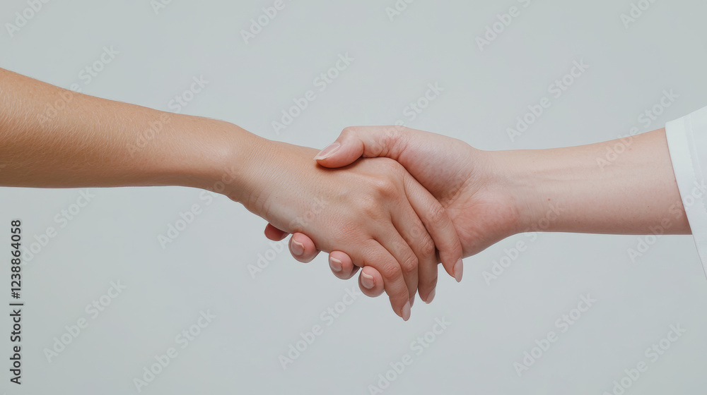 close up of two hands shaking, symbolizing trust and connection close up of two hands shaking, symbolizing trust and connection