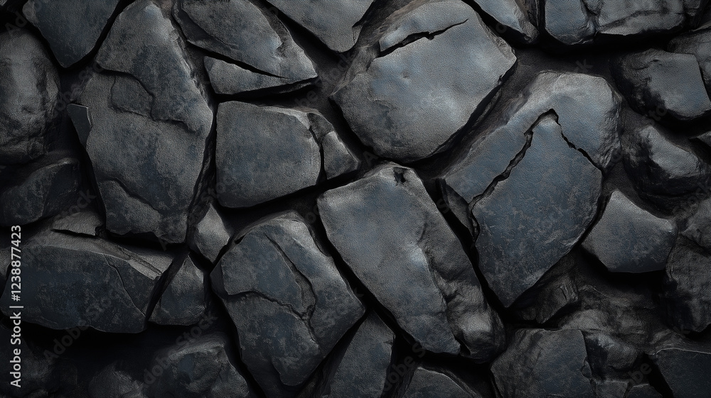 Textured Dark Rocks Background Textured Dark Rocks Background