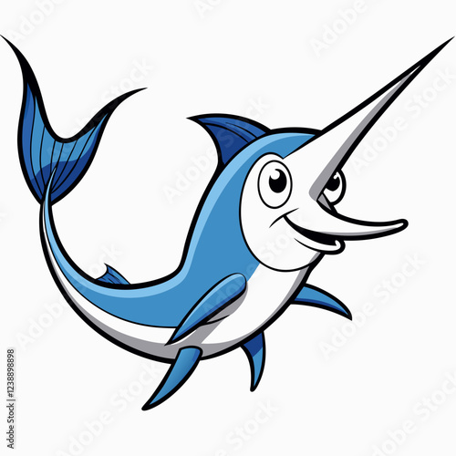 Swordfish  vector illustration 