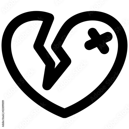 Broken Heart Icon