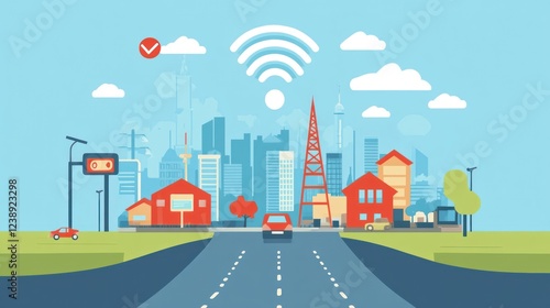 Smart City Wireless Network Infrastructure Design