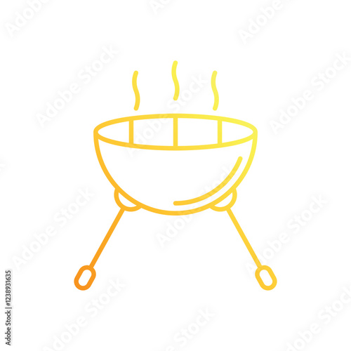 Bbq Grill vector icon