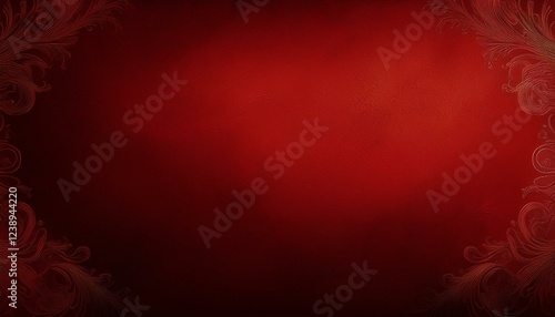 darkish elegant royal red with soft lightand darkish border old vintage background