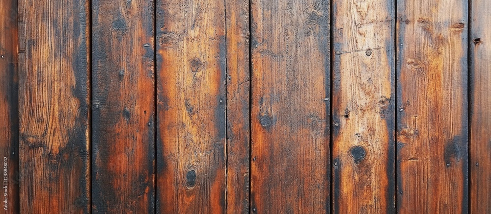 Wooden texture background featuring dark brown weathered planks with visible grain patterns and knots ideal for design use Copy Space Wooden texture background featuring dark brown weathered planks with visible grain patterns and knots ideal for design use Copy Space