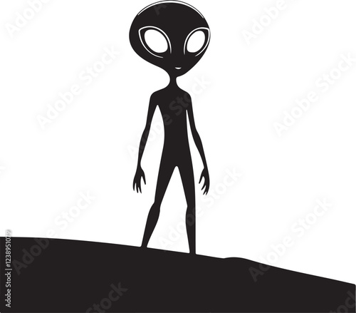 Alian sihouette image