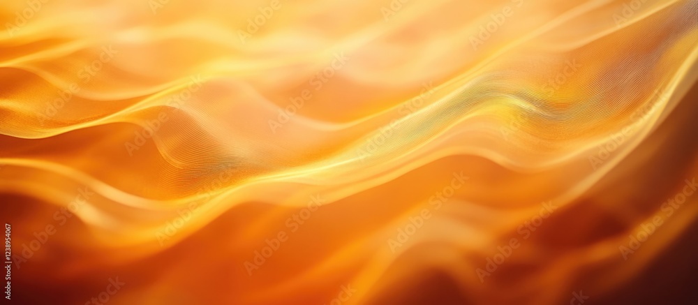 Abstract flowing waves texture in warm orange tones with smooth gradients and subtle highlights Copy Space Abstract flowing waves texture in warm orange tones with smooth gradients and subtle highlights Copy Space
