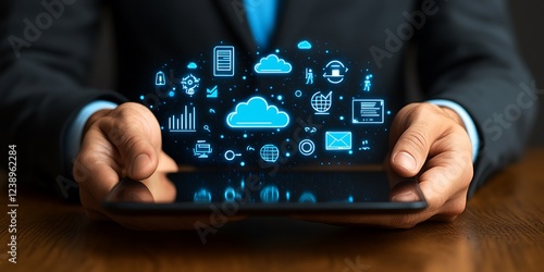 Online advertising concept Digital Marketing Strategies and Goals SEO PPC Ads on internet Ads dashboard digital marketing strategy analysis for branding.