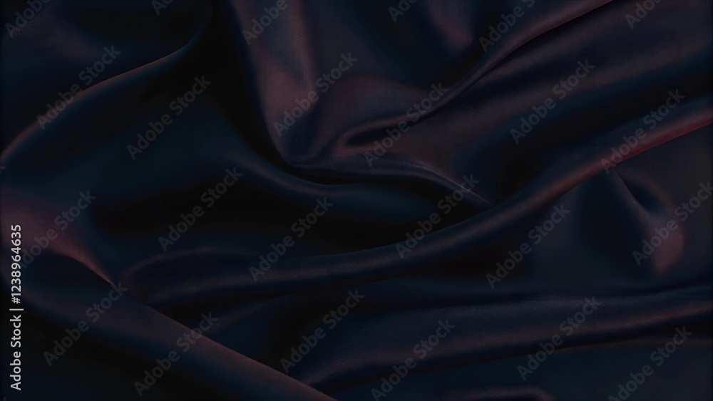 Obraz premium Black dark gray purple burgundy red background. Silk satin fabric. Luxury elegant beauty premium rich. Shiny glitter shimmer silky. Drapery fold crease. Christmas birthday Valentine romance festival.