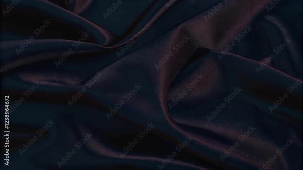 Obraz premium Black dark gray purple burgundy red background. Silk satin fabric. Luxury elegant beauty premium rich. Shiny glitter shimmer silky. Drapery fold crease. Christmas birthday Valentine romance festival.
