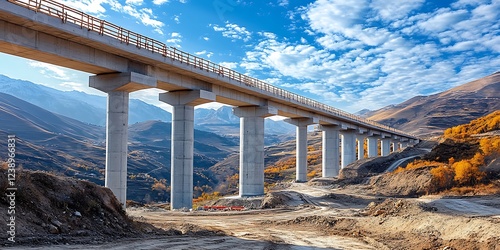 Francis Scott Key Bridge , Arch of a pedestrian bridge over the Animas river in Durango.