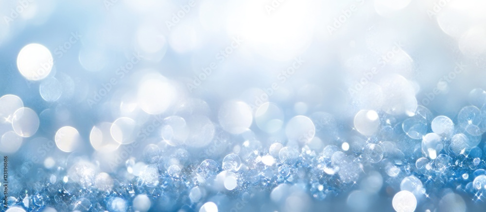 Blue bokeh background with soft blurred lights and sparkles suitable for various design applications Copy Space Blue bokeh background with soft blurred lights and sparkles suitable for various design applications Copy Space