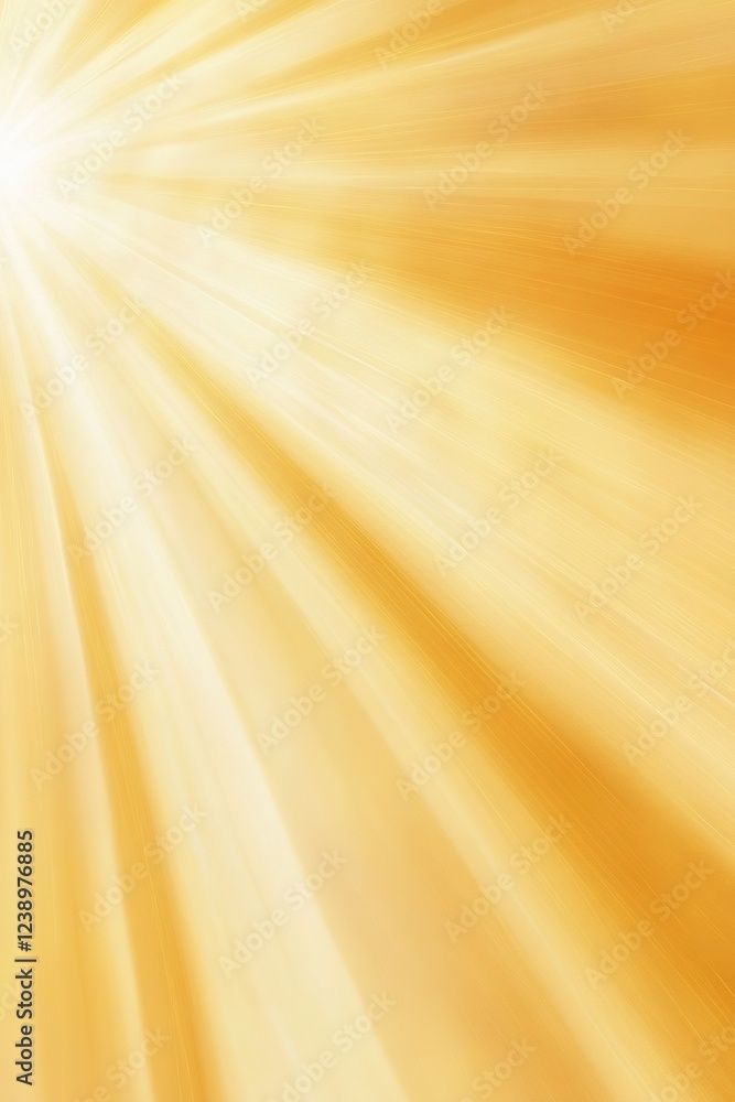 A vibrant yellow backdrop transitions from a luminous center to soft edges, highlighted by glowing rays emanating outward, offering a clean area for text placement A vibrant yellow backdrop transitions from a luminous center to soft edges, highlighted by glowing rays emanating outward, offering a clean area for text placement