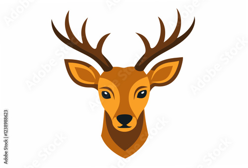deer head isolated