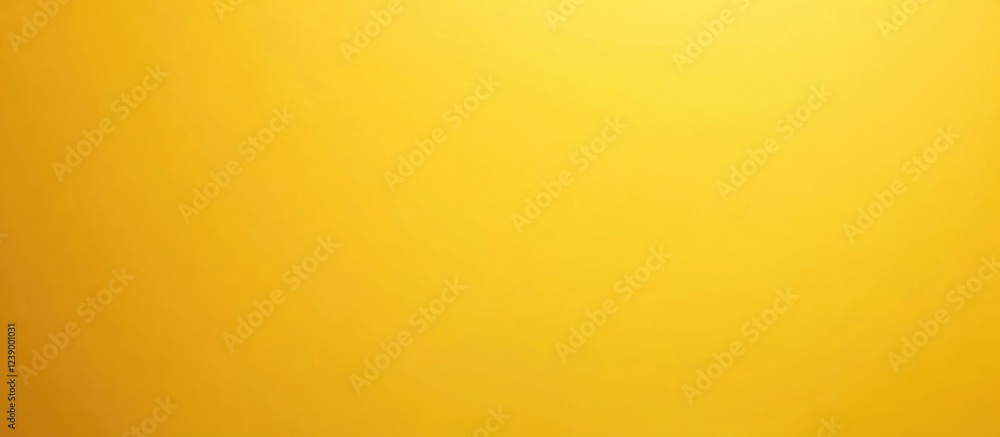 Bright yellow background with smooth texture and color gradient featuring copy space for text placement. Bright yellow background with smooth texture and color gradient featuring copy space for text placement.