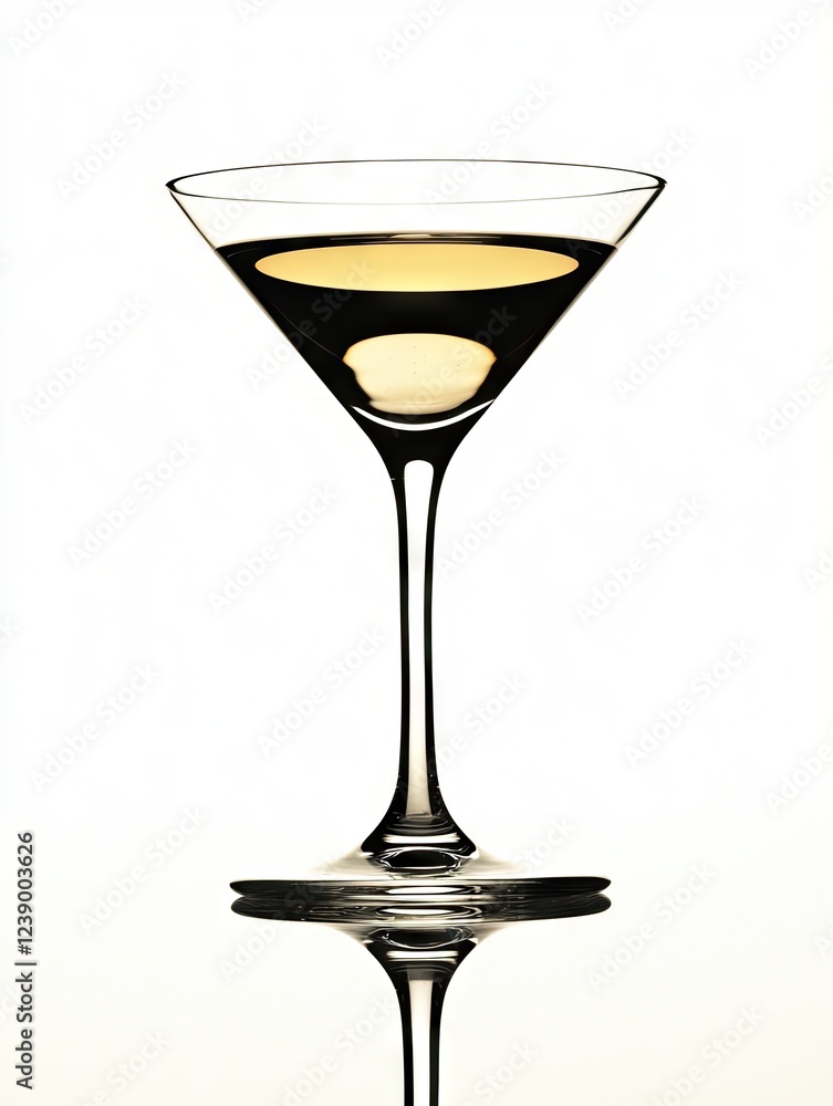 Elegant martini glass, yellow cocktail, white background, studio shot, alcohol beverage image Elegant martini glass, yellow cocktail, white background, studio shot, alcohol beverage image
