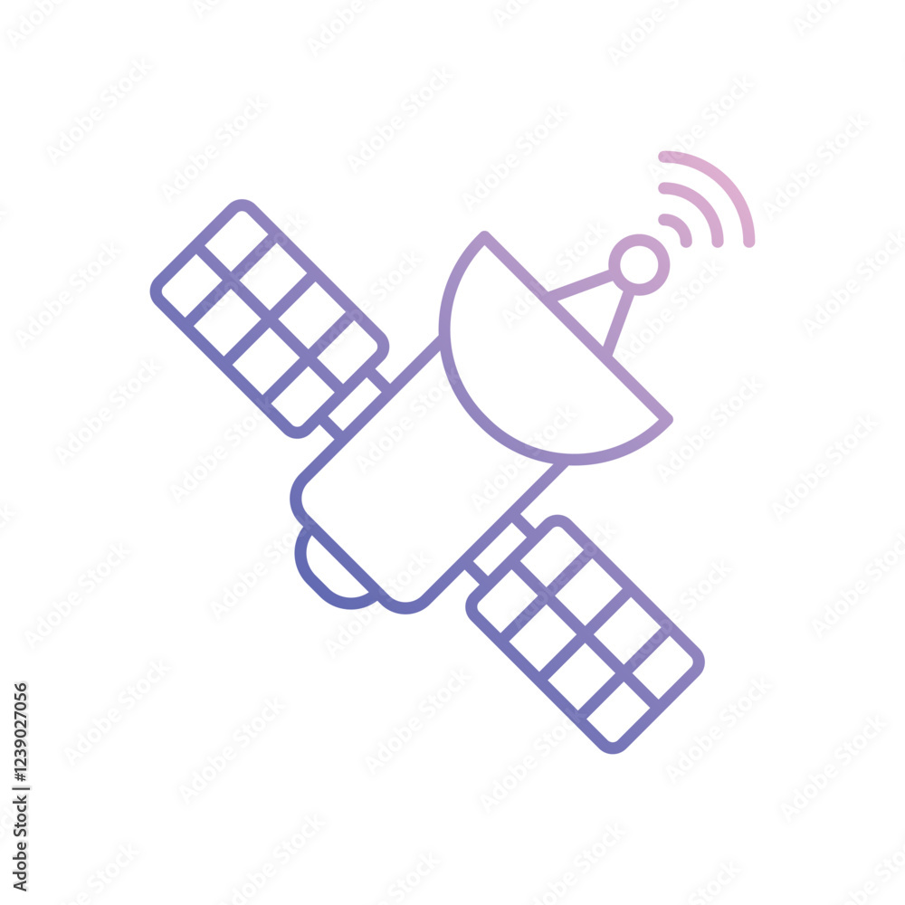 Satelite vector icon Satelite vector icon
