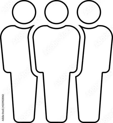 Group of people icons. Team icons set. People. Employee people group icon team staff. User profile symbol. Group of people or group of users. Persons symbol. Vector illustration