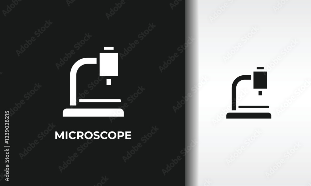 Microscope Vector, Icon Or Logo Sign Isolated Symbol Illustration Microscope Vector, Icon Or Logo Sign Isolated Symbol Illustration
