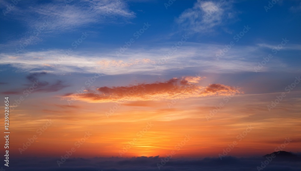 summary gradient sunrise in the sky with cloud and blue mix orange natural heritage summary gradient sunrise in the sky with cloud and blue mix orange natural heritage