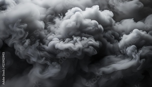 summary darkish grey smoke cloud texture historical past