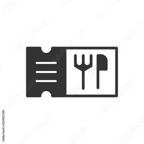 Restaurant Ticket Icon