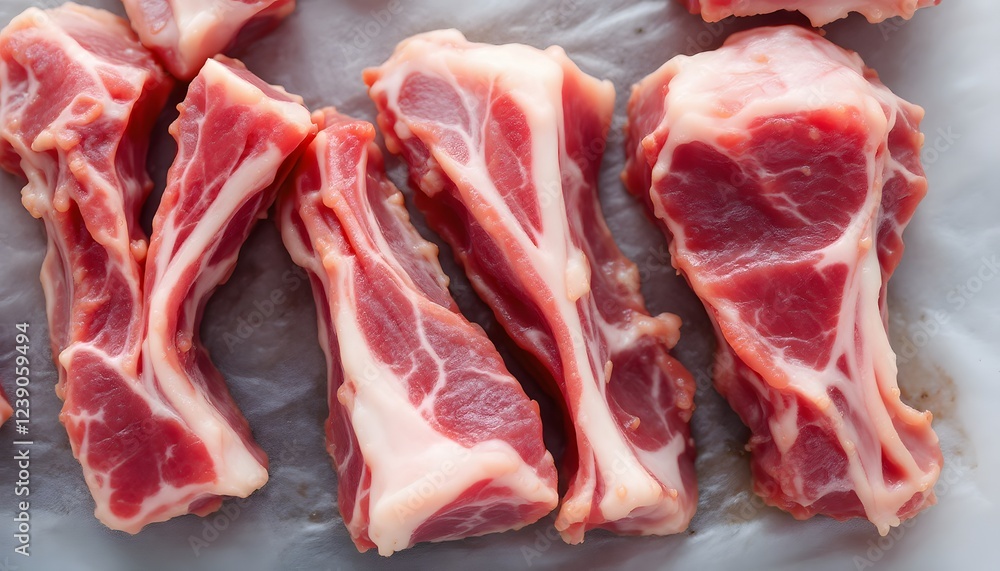 Fresh Raw Lamb Shoulder Chops for Delicious Recipes Fresh Raw Lamb Shoulder Chops for Delicious Recipes