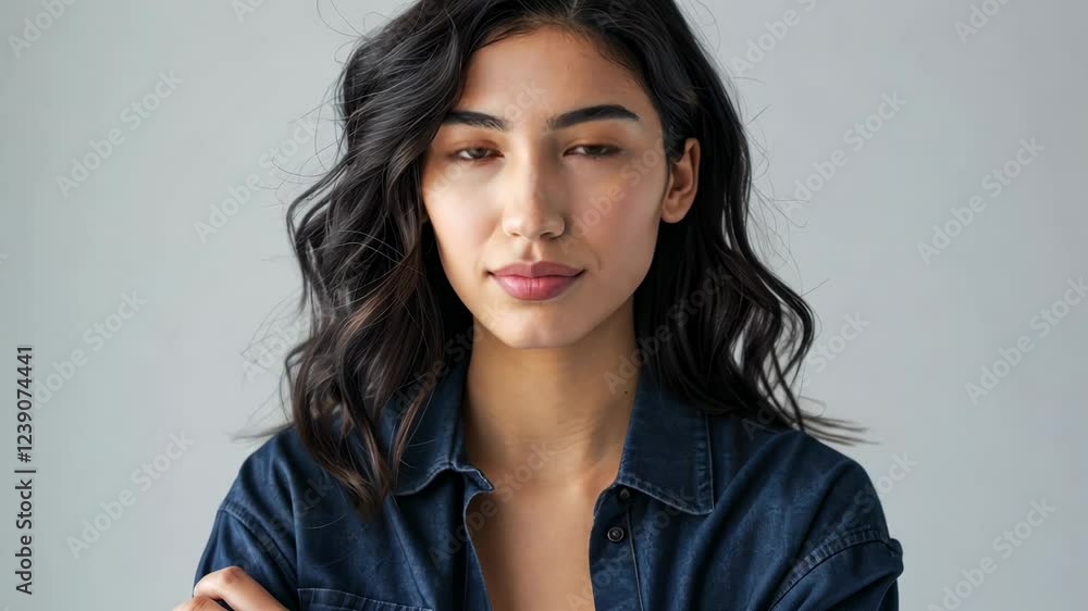 The Confident Young Woman The Confident Young Woman