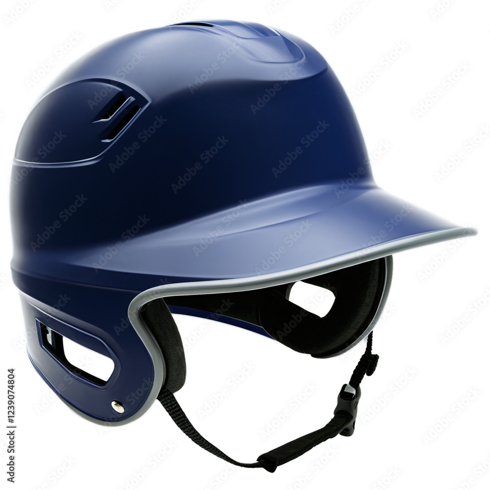Fototapeta premium Baseball Helmet isolated on transparent background