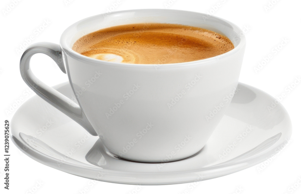 PNG Freshly brewed coffee in cup PNG Freshly brewed coffee in cup