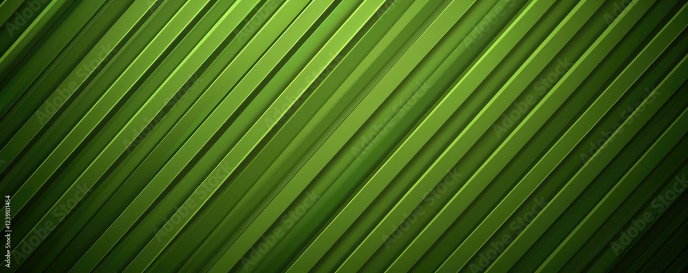 Geometric Green Background with Diagonal Stripes and Gradients. Vector Minimalist Backdrop for Irish St. Patrick Day. MZ Geometric Green Background with Diagonal Stripes and Gradients. Vector Minimalist Backdrop for Irish St. Patrick Day. MZ