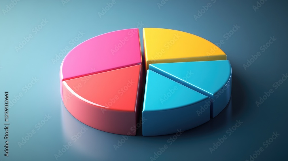 Obraz premium Pie Chart Survey