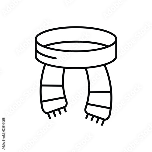 Muffler  vector icon