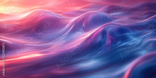 Wallpaper Mural Abstract Gradient Background Neon Pink Purple Blue Smooth Blurred Wallpaper Vibrant Grainy Texture Digital Art Torontodigital.ca