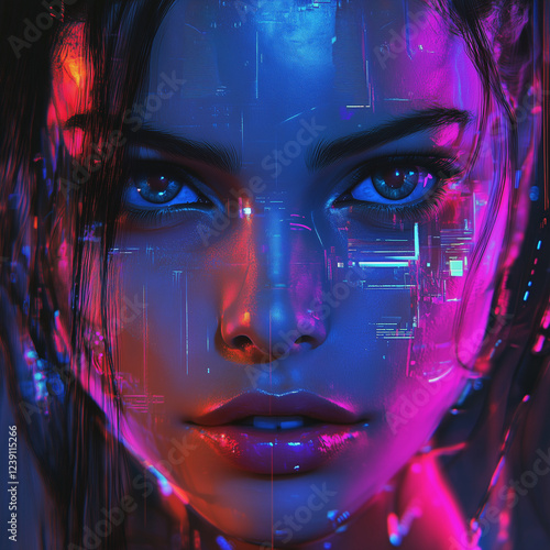 Hyper-realistic AI-generated portraits 