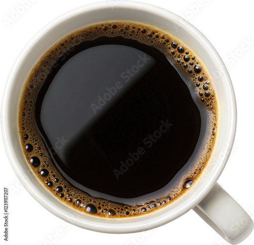 Dark Coffee,Top View