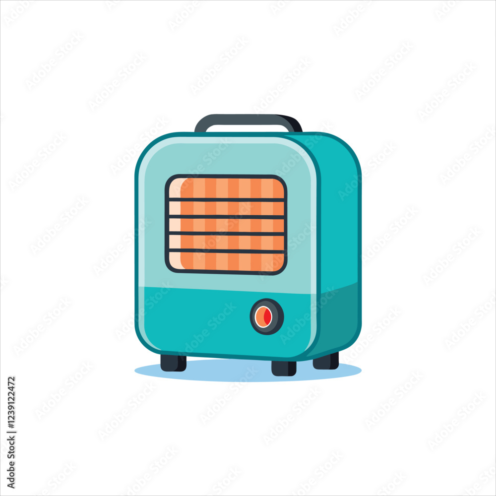 Electric Heater Symbol Vector for Logo and Design Electric Heater Symbol Vector for Logo and Design