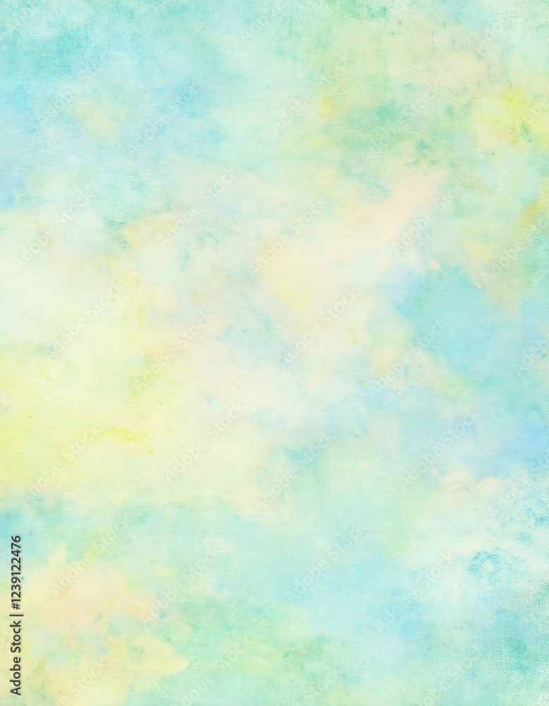 Abstract watercolor background creating soft texture with blue and yellow gradient Abstract watercolor background creating soft texture with blue and yellow gradient