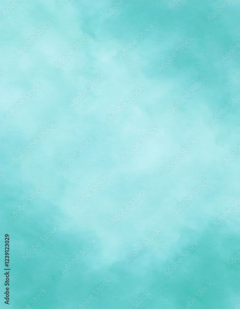 Light Turquoise Watercolor Background Creating Soft and Dreamy Texture Light Turquoise Watercolor Background Creating Soft and Dreamy Texture