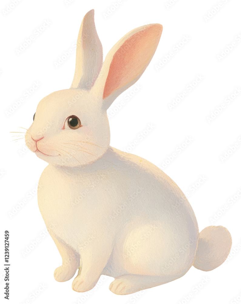 PNG Easter rabbit illustration animal colors. PNG Easter rabbit illustration animal colors.