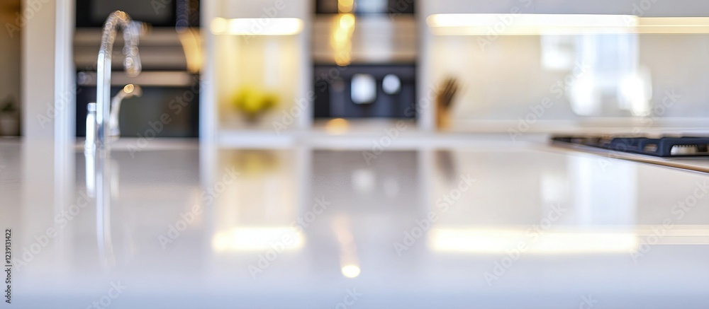 Modern Kitchen Interior Design: Sleek Countertops and High-End Appliances Modern Kitchen Interior Design: Sleek Countertops and High-End Appliances
