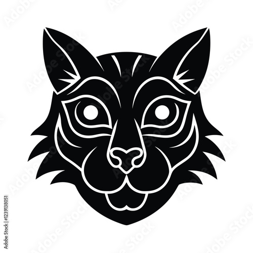 Traditional Asian Animal Head Symbol For Good Fortune Based On Feng Shui Art