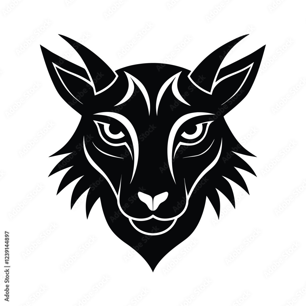 Obraz premium wolf head tattoo