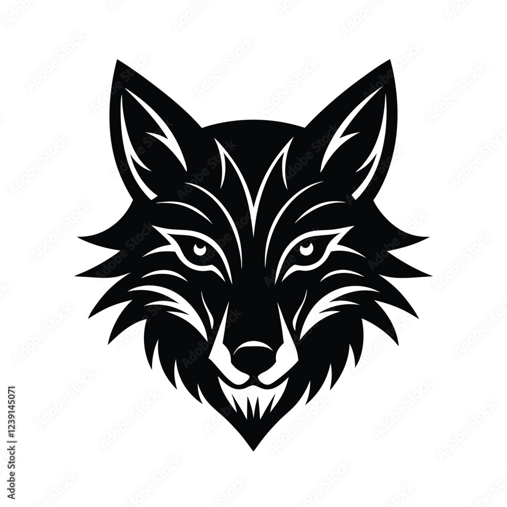 wolf head vector wolf head vector