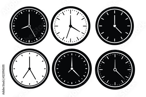 set of clock